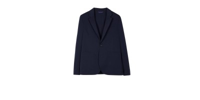 JACKETS MENS CASUAL FIT 2 BTN JACKET NAVY
