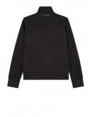 JACKETS MENS MIXED MEDIA JACKET BLACK