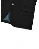 Men Clothing 3M Compact Multi-Way Stretch Suit Blazer Slim Fit - Black