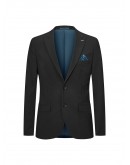 Men Clothing 3M Compact Multi-Way Stretch Suit Blazer Slim Fit - Black
