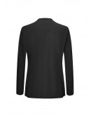 Men Clothing Compact Multi-Way Stretch Cool Touch Suit Blazer Slim Fit - Black