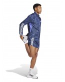 Men Jacket Own the Run Excite WIND.RDY Semi Cobalt Blue