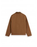 Men Jacket Scotch & Soda X Joe Jonas Twill Worker Chore Bison