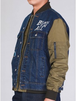Men's Denim Jacket Buddy Lee Collection Regular Fit Mid Indigo