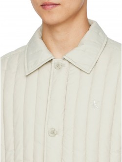 Men's Ultra Lightweight Padded Jacket Beige