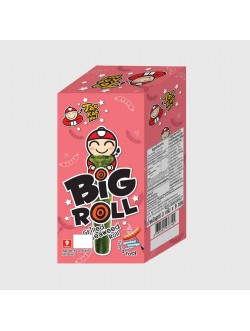 TAOKAENOI Grilled Seaweed Roll Smoked Sausage Flavor (Big Roll Brand) – 3 g x 9 Packs