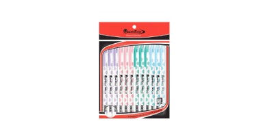 Quantum Quantum HELLO Ballpoint Pen 0.5mm. Asst. (Pack/12) HELLO
