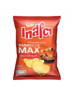 Tasto Barbecue Max Potato Chips 75G.