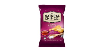 The Natural Chip Sea Salt and Vinegar Potato 175G.